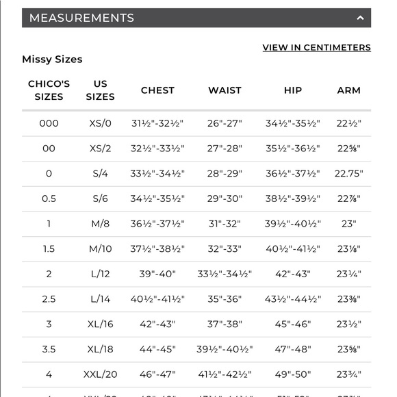 Chico’s Blouse, Blue with white star pattern - Picture 6 of 6